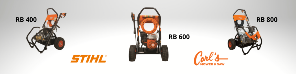stihl pressure washers at carls mower and saw